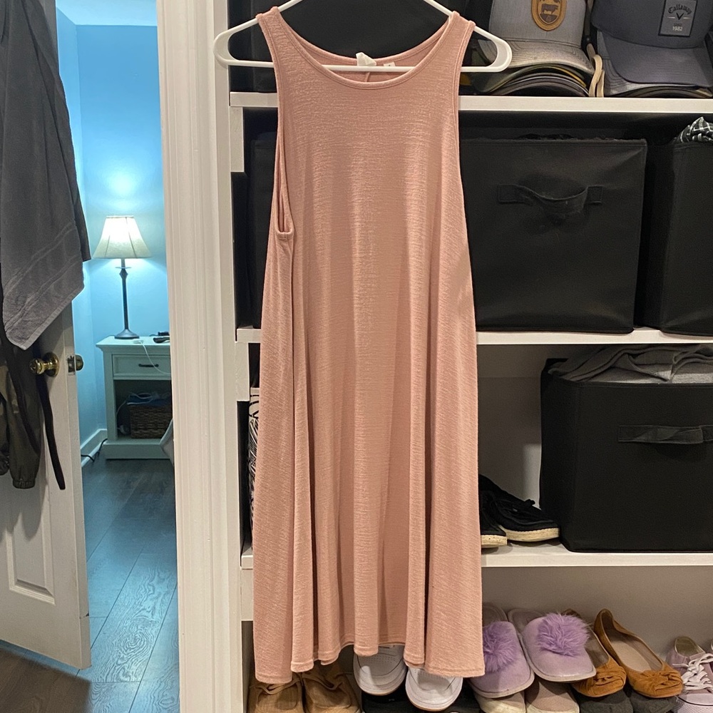 GAP Soft Pink Maxi Dress